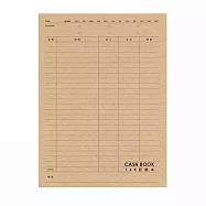 美加美 16K牛皮記帳本 5本入 / 包 7007