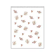 美加美 16K桃心書袋(910中) 100個 / 包 N152