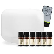 O’Pretty 歐沛媞 擴香霧化水氧機+天然草本精油(5mlX6)-任選 真正薰衣草