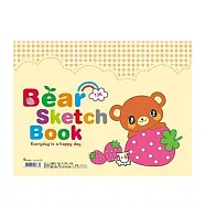 美加美 13K圖畫本-草莓小熊 5本 / 包 AF5539