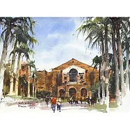 【玲廊滿藝】(阿力)余思瑩-椰林大道27x39cm