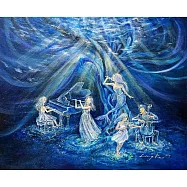 【玲廊滿藝】果醬-海底奇幻樂章50x60.5cm