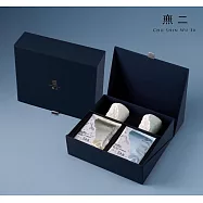 【無二】雙韻禮盒【雙大師跨界聯手】(雙韻杯2入、咖啡濾泡包8入)