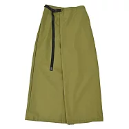 日本KiU 411-906 軍綠色 抗UV透氣防水裙，機能材質，內外腰圍調整，附收納袋