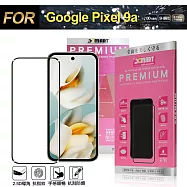 Xmart for Google Pixel 9a 超透滿版 2.5D 鋼化玻璃貼-黑
