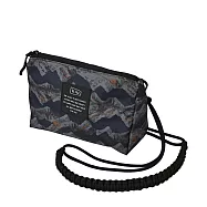 日本KiU 362-367 祥獅山 傘繩三用防水斜背包, 背帶可調可拆