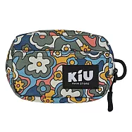 日本KiU 292-523 幸福花團 戶外活動必備~快速取物, D型環, 防水收納袋/鑰匙包