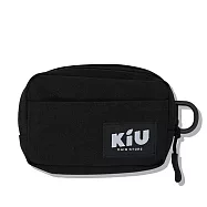 日本KiU 292-900 黑色 戶外活動必備~快速取物, D型環, 防水收納袋/鑰匙包