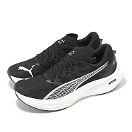 Puma 慢跑鞋 Deviate Nitro 3 男鞋 黑 白 氮氣中底 碳板 輕量 回彈 運動鞋 30970701 26.5cm BLACK/WHITE