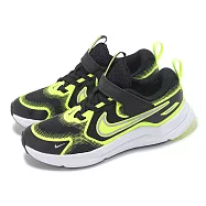 Nike 童鞋 Cosmic Runner PS 中童 黑 綠 魔鬼氈 小朋友 運動鞋 HM4400-005 18cm BLACK/WOLF GREY VOLT