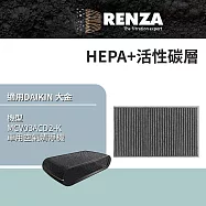 適用 DAIKIN 大金 MCV03ACD2-K 車用空氣清淨機 HEPA+活性碳 濾網 濾芯 濾心