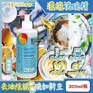 德國Sonett律動-按壓式高去汙環保植萃超濃縮洗碗精300ml/瓶(泡泡洗潔精,碗盤清潔劑,呵護雙手洗碗凝露,鍋具抹布清潔,去除餐具髒汙油膩) 無香藍