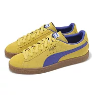 Puma 休閒鞋 Suede Terrace 男鞋 黃 藍 撞色 復古 板鞋 麂皮 39645106 28cm FRESH PEAR/GUM