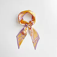 FERN ONLY -蕨戀真絲絲巾2.0 三葉茀蕨