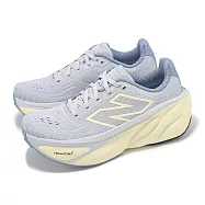 New Balance 慢跑鞋 More V5 D 女鞋 寬楦 紫 米白 厚底 緩衝 輕量 路跑 運動鞋 NB WMORCE5-D 24cm PURPLE/BEIGE