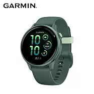 GARMIN vivoactive 6 GPS 智慧腕錶 野生綠