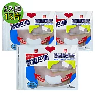 【金牌】三箭歐霖巴斯薄荷精油貼布X3入 (大5片/包，共15片)