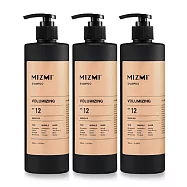 【MIZMI】控油蓬鬆洗髮精480ml*3入