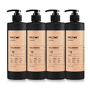【MIZMI】控油蓬鬆洗髮精480ml*4入