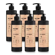 【MIZMI】控油蓬鬆洗髮精480ml*6入