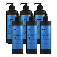 【MIZMI】頭皮調理洗髮精480ml*6入