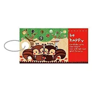 美加美 日本札單字記憶卡-松鼠 4個 / 包 AF3102