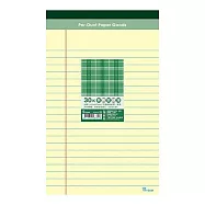 美加美 30K布格紋易撕企劃紙-黃 5本入 / 包 AO4016