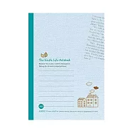 美加美 25K大格筆記-房子綠 10本 / 包 AD1710