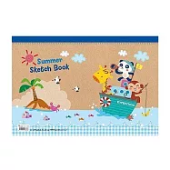 美加美 8K圖畫本-春天航海 387x264mm 5本 / 包 AF5537