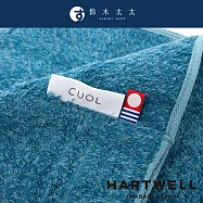 【hartwell】CUOL 今治柔彈低摩擦美髮毛巾 (多色任選- 碧湖藍) | 鈴木太太公司貨