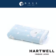 【hartwell】COCO醬今治純棉點點紗布毛巾 (多色任選- 藍COCO) | 鈴木太太公司貨