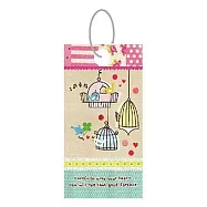 美加美 日本札單字記憶卡-小鳥 4個 / 包 AF3103