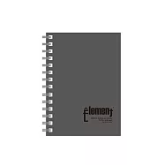 美加美 100K左翻PP活頁筆記-黑 6本入 / 包 AD6061