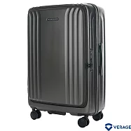 【Verage】 維麗杰 28吋菁英奢華系列前開式旅行箱/行李箱(火山灰) 28吋 火山灰
