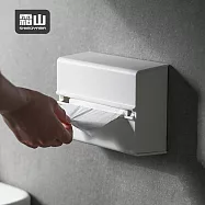 【日本霜山】時尚風免鑽釘無痕壁掛式面紙盒