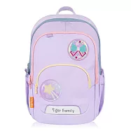 Tiger Family捷樂系列超輕量可折疊護脊書包- 典雅紫