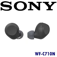 SONY WF-C710N 完美音質 降噪功能 更長電池續航力真無線耳機 索尼公司貨保固一年 4色 黑色