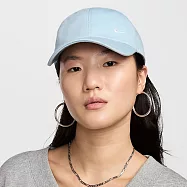 NIKE U NK CLUB CAP U CB SM SWSH L 男女休閒帽-藍-FZ5698440 L 藍色