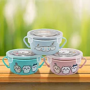 伊卡哇/大耳狗喜拿-304不鏽鋼雙耳隔熱餐碗-3入