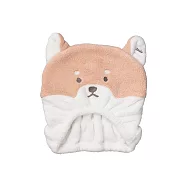 CB Japan 動物造型超細纖維乾髮帽 柴犬棕