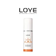 LOYE輕底妝美白防曬乳SPF50