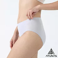 【ATUNAS 歐都納】女款瞬透無縫抑菌中低腰三角內褲A1UCGZ18W- S-M 迷霧紫