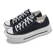 Converse 休閒鞋 All Star Lift Double Stack 男鞋 女鞋 黑白 厚底增高 情侶鞋 A15490C 25cm BLACK/WHITE