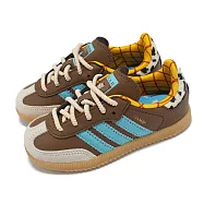 adidas x 玩具總動員 休閒鞋 Samba OG EL I 小童 棕 迪士尼 胡迪 學步鞋 嬰兒鞋 愛迪達 JI3100 15cm BROWN/BLUE
