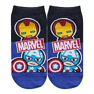 【ONEDER 旺達棉品】漫威復仇者聯盟直版襪 Q版漫威短襪 Marvel親子襪 台灣製棉襪童襪- (15-22) ML-A586