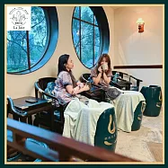 (電子票) 台北信義【樂樂汗蒸幕】單人足蒸課程45分鐘贈艾草養生按摩錘(平假日) (25M0)【受託代銷】