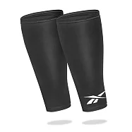 【Reebok】Compression Calf Sleeves 壓力小腿套 (1組2入) S-M Black