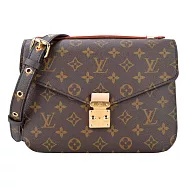 Louis Vuitton Pochette Metis Reverse帆布郵差包 (卡其)