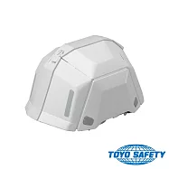 日本 Toyo Safety Bloom II-防災用折疊安全帽/頭盔/護具(地震包必備) 白色