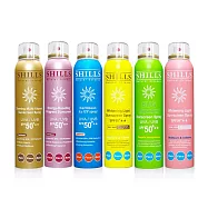 任選3入組【SHILLS舒兒絲】很耐曬超清爽防護美白防曬冰鎮噴霧SPF50+★★180ml